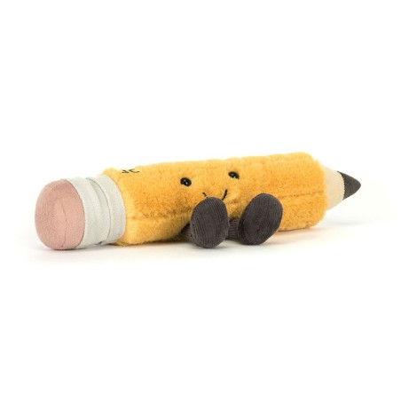 Amuseables Pencil, Lápiz Feliz. Peluche Jellycat A6PNC | L'aura Bella