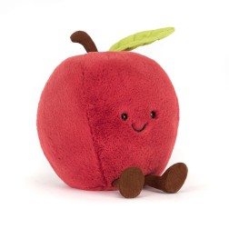Amuseables Apple, Manzana Feliz. Peluche Jellycat A4APL | L'aura Bella