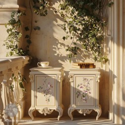 Middy Transfers® - Rosette Royale. Redesign. 676698 | L'aura Bella