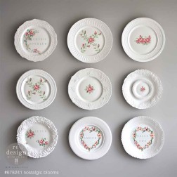 Nostalgic Blooms. H2O TRANSFERS REDESIGN 678241 | L'aura Bella