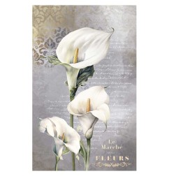 Calas Lily IV. Papel de arroz. 54x33cm. PFY1274 | L'aura Bella