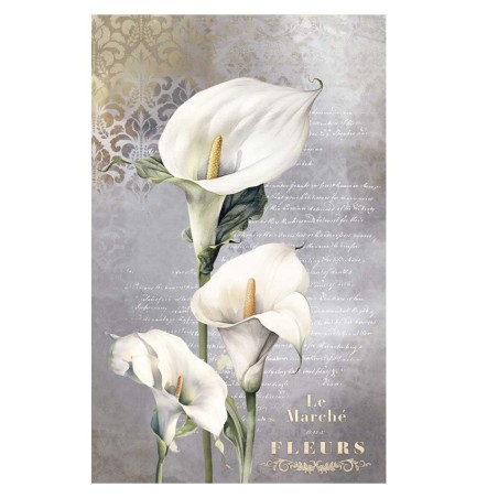 Calas Lily IV. Papel de arroz. 54x33cm. PFY1274 | L'aura Bella