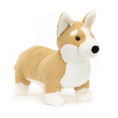 Betty Corgi Big, Perrita Corgi. Peluche Jellycat BET1C | L'aura Bella