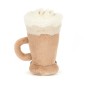 Amuseables Latte, café con leche feliz. Peluche Jellycat. A4LAT