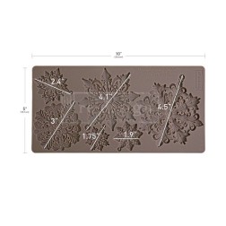 Decor Moulds®  Frosted Snowflake Wonders. Redesign | L'aura Bella