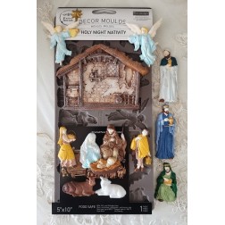 Decor Moulds®  Holy Night Nativity. Redesign 677442 | L'aura Bella