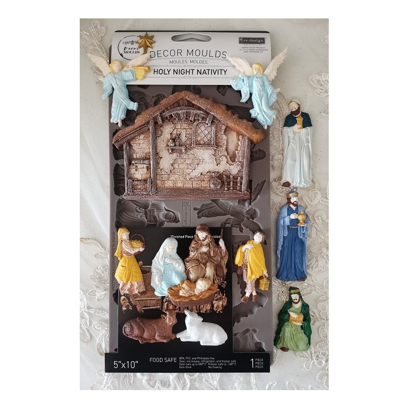 Decor Moulds®  Holy Night Nativity. Redesign 677442 | L'aura Bella