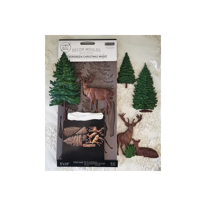 Decor Moulds® Evergreen Christmas Magic. Molde Redesign | L'aura Bella