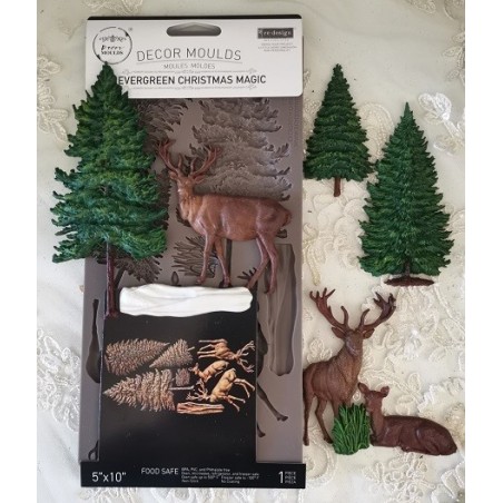 Decor Moulds® Evergreen Christmas Magic. Molde Redesign | L'aura Bella