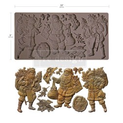 Decor Moulds® Santa's Holiday Cheer. Molde Redesign | L'aura Bella