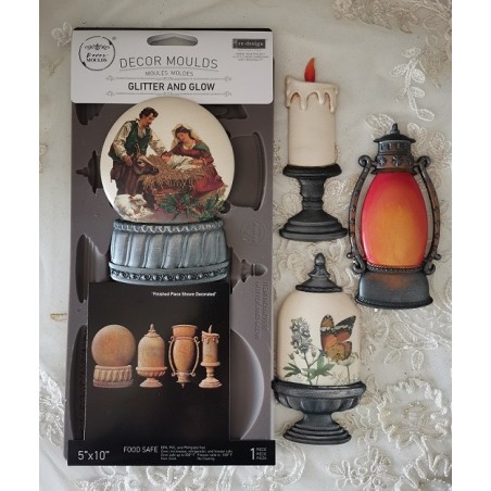 Decor Moulds® Glitter and Glow.. Molde Redesign. 679101 | L'aura Bella
