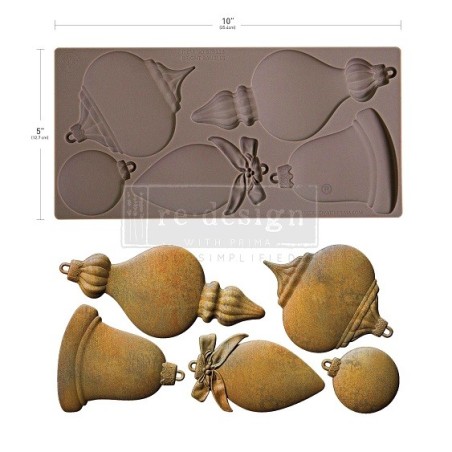 Molde Bright Baubles. Decor Moulds® Redesign. 679118
