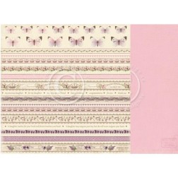 Papel scrapbooking Borders Pion Design PD4910F | L'aura Bella