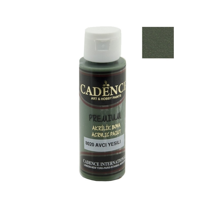 Hunter green. pintura acrílica Premium Cadence PRE8020 | L'aura Bella