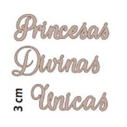 Únicas, princesas y divinas. Palabras de cartón. Dayka | L'aura Bella