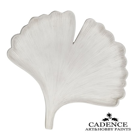 Hoja de Ginkgo Biloba. Resina de poliuretano. Cadence