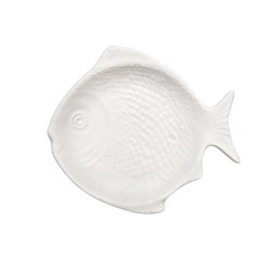 Plato con forma de pez. 16x14,5cm. Resina. Cadence | L'aura Bella
