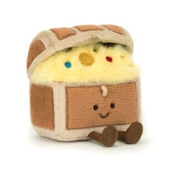 Amuseables Treasure Chest. Peluche Jellycat. A2TRES | L'aura Bella