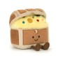 Amuseables Treasure Chest, cofre del tesoro feliz. Peluche Jellycat. A2TRES