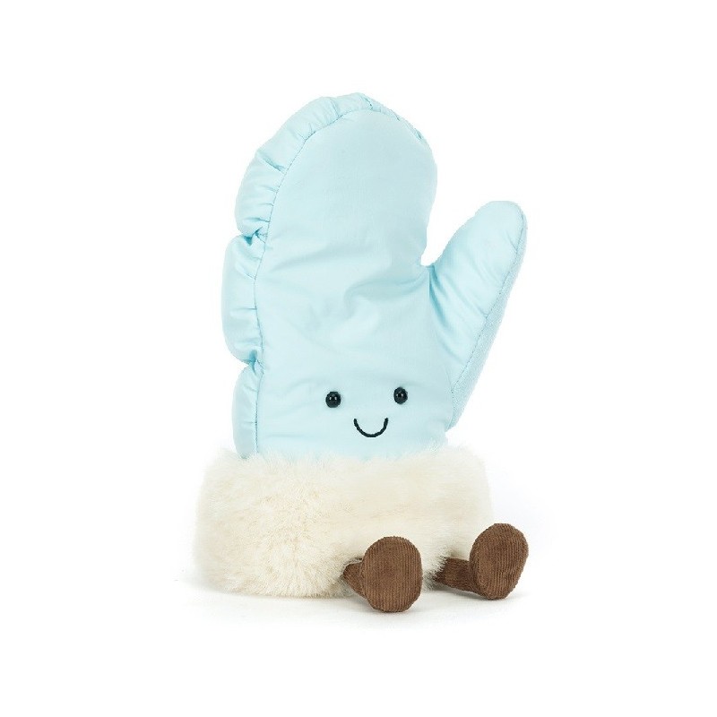 Amuseables Mitten, Manopla Feliz Peluche Jellycat A4MSL | L'aura Bella
