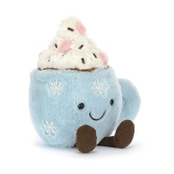 Amuseables Hot Chocolate with  Marshmallows Jellycat | L'aura Bella