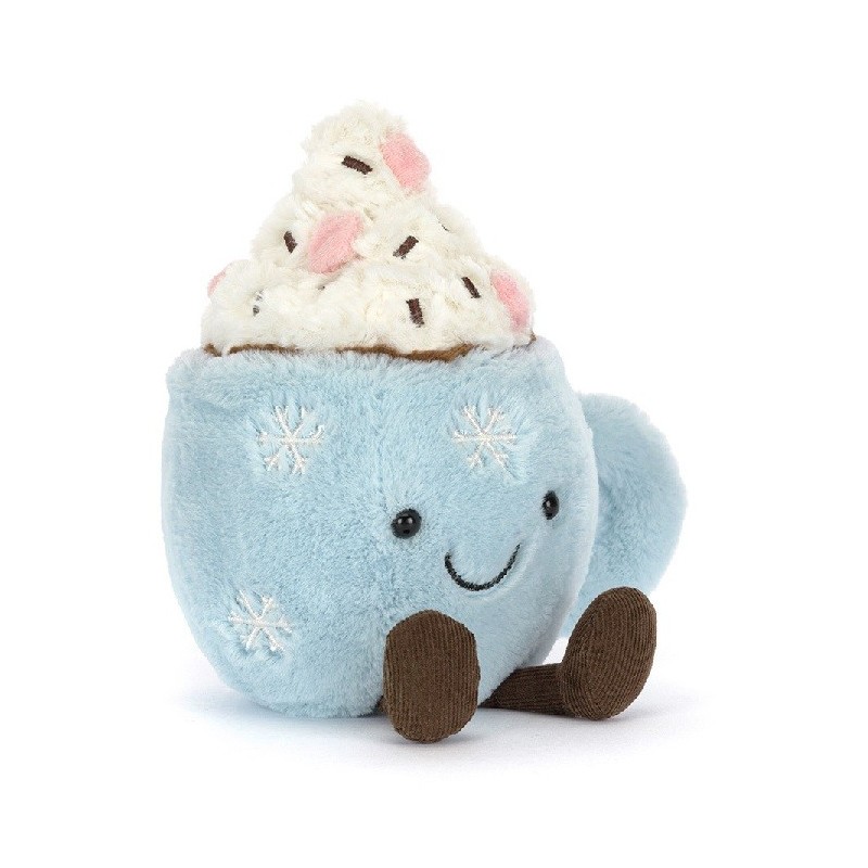 Amuseables Hot Chocolate with  Marshmallows Jellycat | L'aura Bella