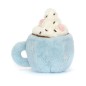 Amuseables Hot Chocolate with Marshmallows, Taza feliz. Peluche Jellycat. A4HOTCM