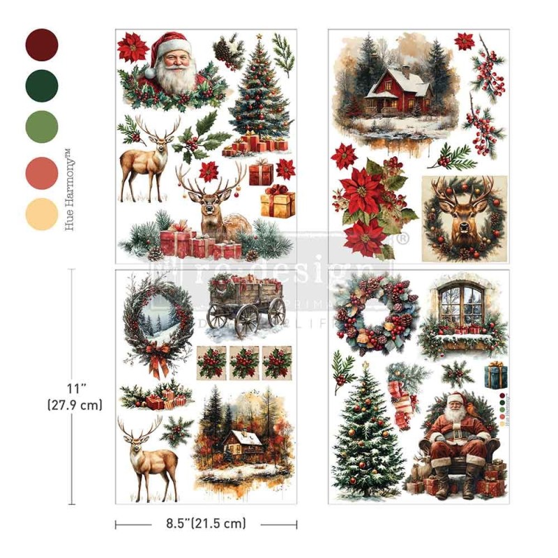 Middy Transfers®  Yuletide Nostalgia. Redesign 677992 | L'aura Bella