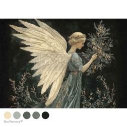 Heavenly Noel. A4 Decoupage Redesign. 678425 | L'aura Bella