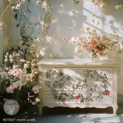 Rosette Aviary Decor Transfers® Redesign 679927 | L'aura Bella