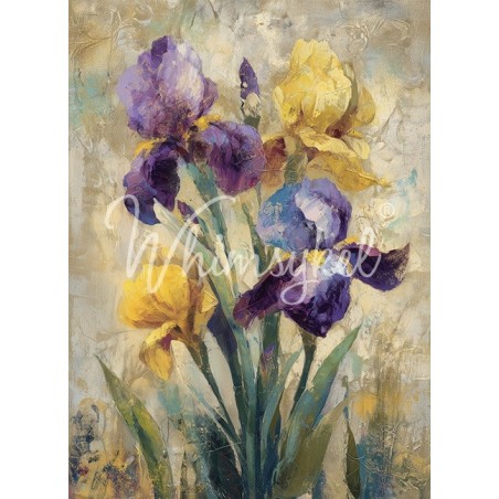 When Spring Fades.  Papel Decoupage. Whimsykel Designs | L'aura Bella