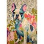 Frenchie, Bulldog Francés. Papel Tissue para Decoupage. Whimsykel Designs