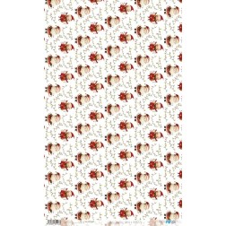Santa and Friends V. Papel arroz. 54x33cm. PFY15447 | L'aura Bella
