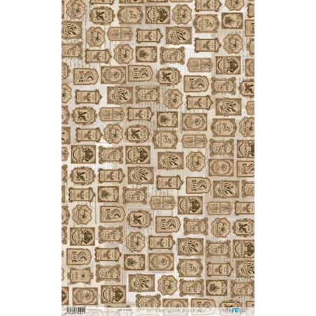 Wizarding Adv. Labels. Papel arroz. 54x33cm. PFY13265 | L'aura Bella