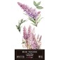Lilacs. Decorative Transfers 15x30cm 6″x 12″. 4 Hojas. PFY-14773