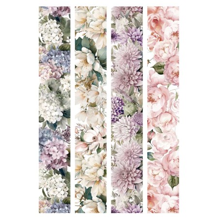 Borders. Decorative Transfers 20x30cm 8″x 12″. 3 Hojas. PFY-14634