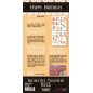 Happy Birthday. Decorative Transfers 15x30cm 6″x 12″. 4 Hojas. PFY-15229