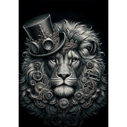 Leonardo Lion A1. Papel Decoupage Mint by Michelle | L'aura Bella