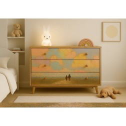 Gelato Sky A1. Papel Decoupage Mint by Michelle | L'aura Bella