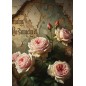 Gritty Roses. Papel Decoupage Mint by Michelle. A1 Gritty Roses. Papel Decoupage Mint by Michelle. A1