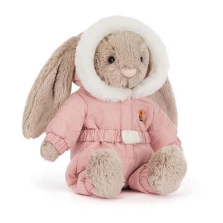 Bashful Bunny "SnowSuit". Peluche Jellycat. BAS2BSKI| L'aura Bella