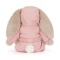 Bashful Bunny "Snow Suit", conejita con mono de esquí. Peluche Jellycat. BAS2BSKI