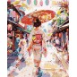 Pintar por números: Chica con Yukata en la Calle Festiva. 40 x 50 cm. Lienzo sobre Bastidor. Figured'Art Pintar por números: Chica con Yukata en la Calle Festiva. 40 x 50 cm. Lienzo sobre Bastidor. Figured'Art