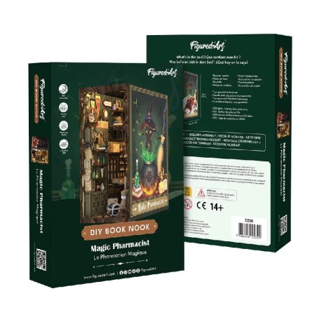 Book Nook: Farmacéutico Mágico. Figured'Art.