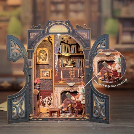 Book Nook: Estudio del Conde Gato. Figured'Art.