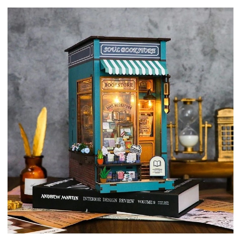 Book Nook: Librería del Alma. Figured'Art. Book Nook: Librería del Alma. Figured'Art.