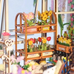 Book Nook: Invernadero y Flores. Figured'Art. | L'aura Bella