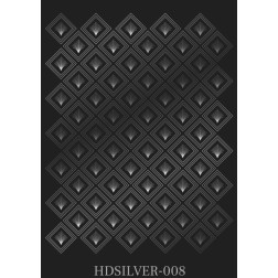 Transfer RUB-ON Silver. 30x42 cm. HDS008 Cadence | L'aura Bella