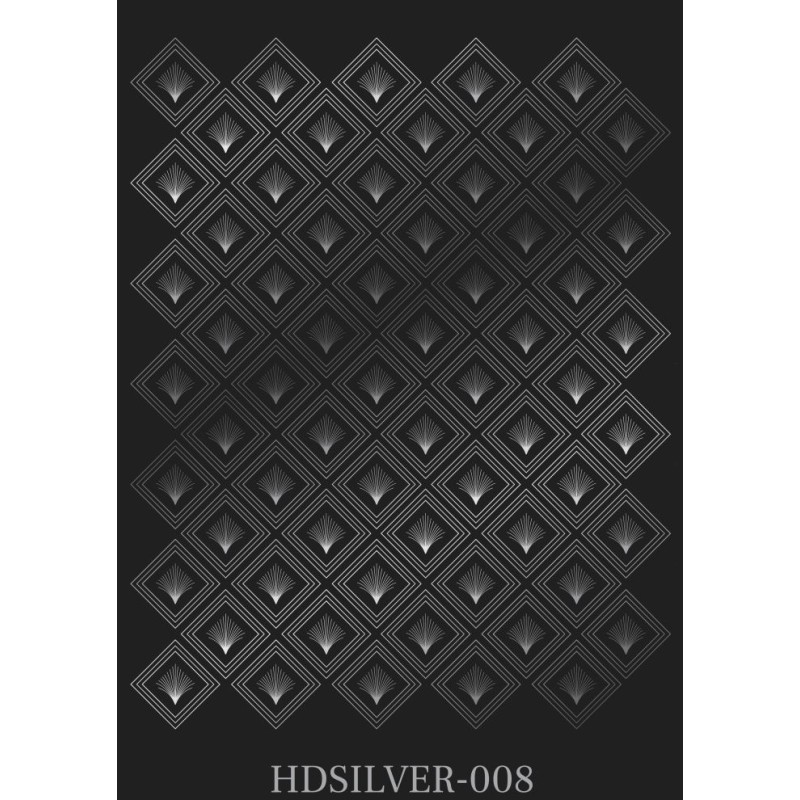 Transfer RUB-ON Silver 30x42 cm. HDS008. Cadence