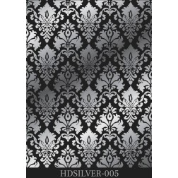 Transfer RUB-ON Silver. 30x42 cm. HDS005 Cadence | L'aura Bella